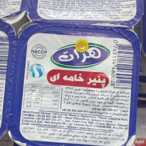 پنیر خامه ای هرات