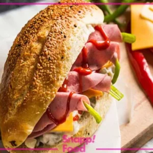 ساندویچ کالباس قارچ تنوری